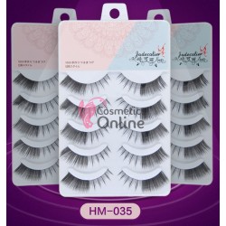 Gene false tip banda 5 perechi Jadecalier Cod HM 035 + 1 Pigment Make-up Cadou